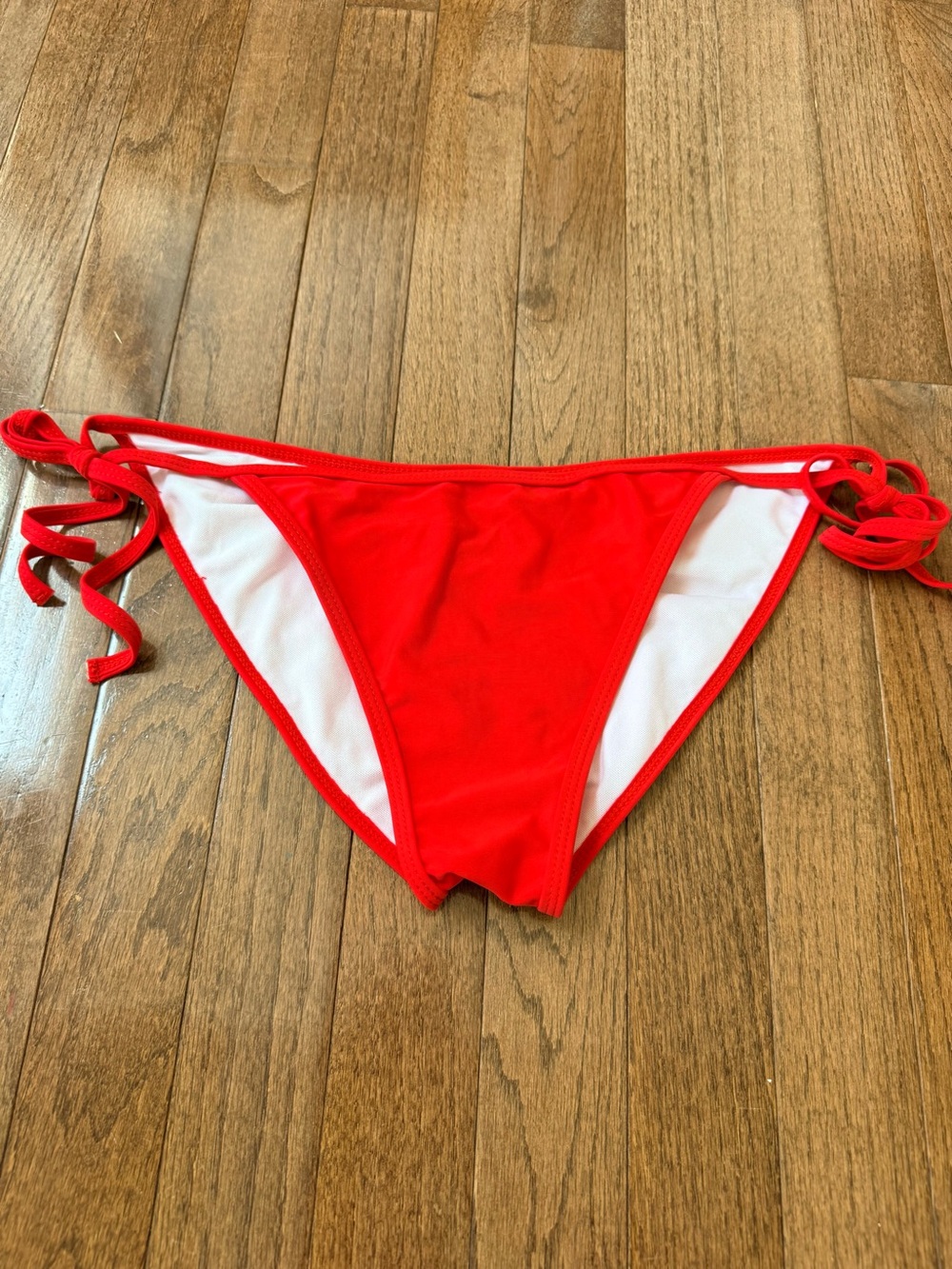 Red Triangle String Bikini Set - Picture 5 of 7